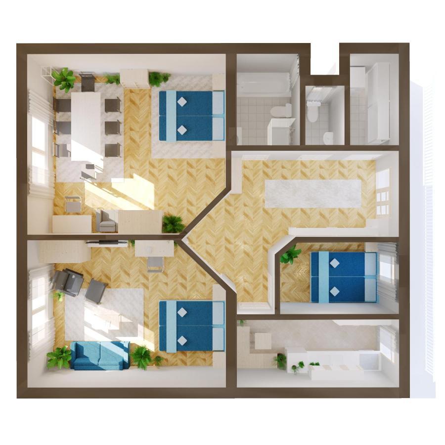 Residence In The Pedestrial Area ブダペスト エクステリア 写真
